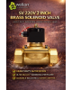 Wellon SV 220V 2 Inch Brass Solenoid Valve – Heavy Duty Industrial Water Control Valve (0–10 kg/cm²)